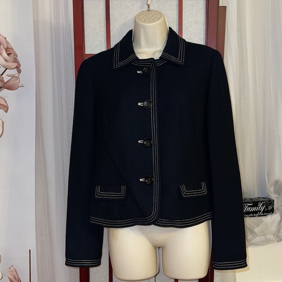 GAP short wool blazer… - Picture 3 of 8